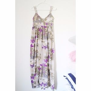 Route 66 Original Purple Gray Maxi Dress S